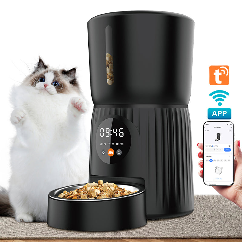 Automatic Smart Pet Feeder – Convenient, Customizable Feeding for Cats and Dogs