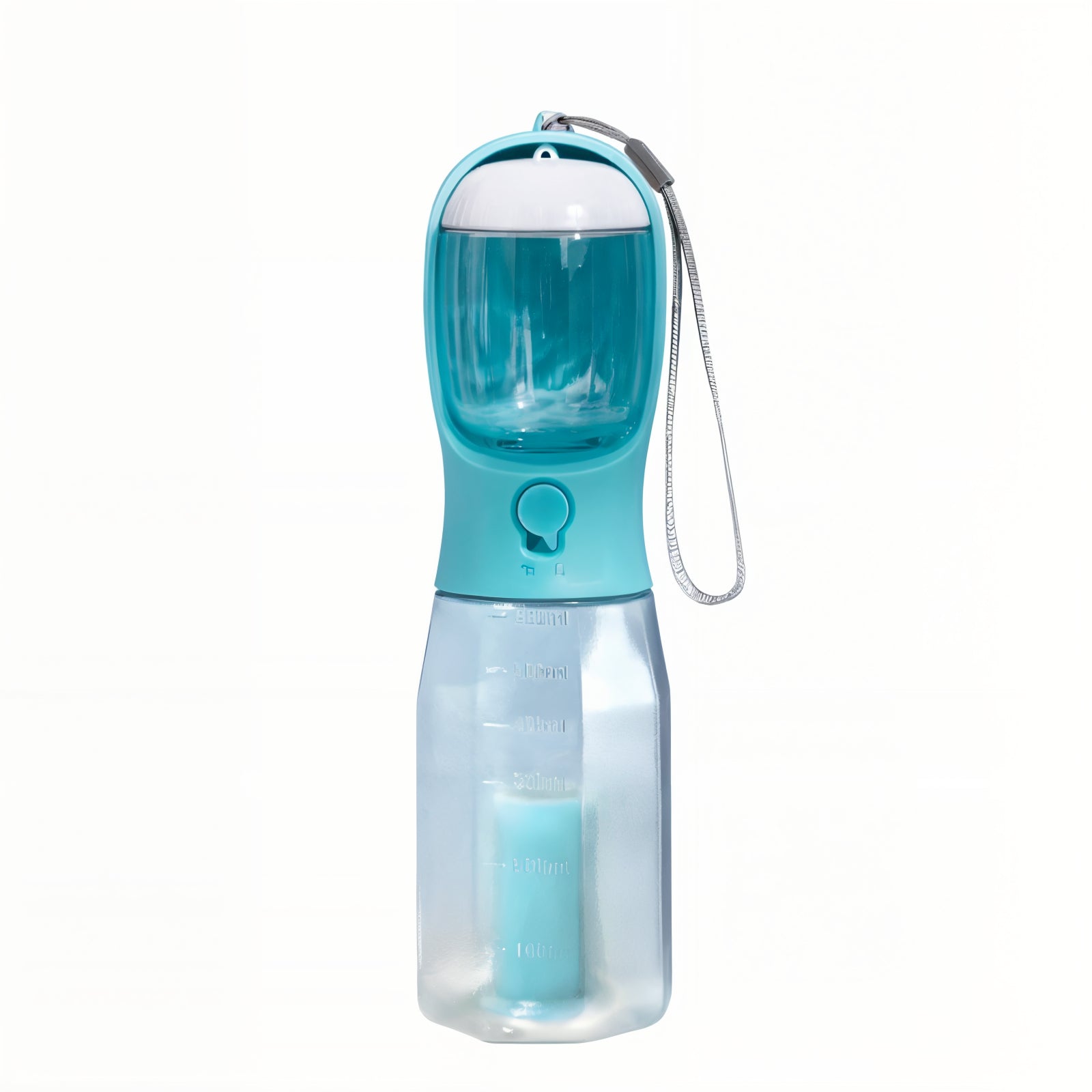 3-in-1 Pet Travel Bottle: Treats, Water, and Poop Bags