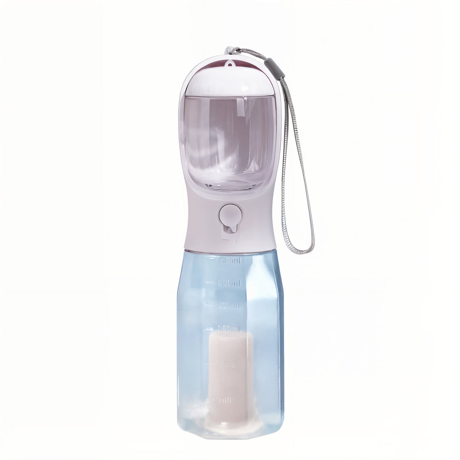 3-in-1 Pet Travel Bottle: Treats, Water, and Poop Bags